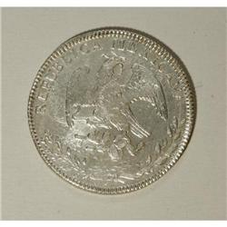 Mexico Republic Cap and Rays 8 Reales 1855