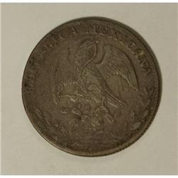 Mexico Republic Cap and Rays 8 Reales 1865