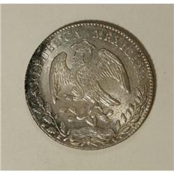 Mexico Republic Cap and Rays 8 Reales 1884/3