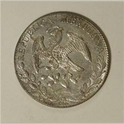 Mexico Republic Cap and Rays 8 Reales 1890