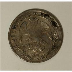 Mexico Republic Cap and Rays 8 Reales 1846 C-CE,