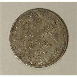 Mexico Republic Cap and Rays 8 Reales 1848 C-CE