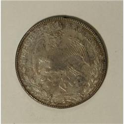 Mexico Republic Cap and Rays 8 Reales 1849 C-CE,
