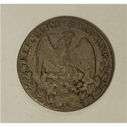 Mexico Republic Cap and Rays 8 Reales 1841/31