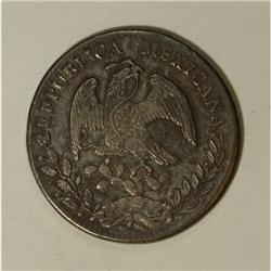Mexico Republic Cap and Rays 8 Reales 1859