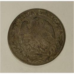 Mexico Republic Cap and Rays 8 Reales 1873