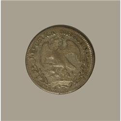 Mexico Republic Cap and Rays 8 Reales 1843