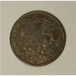 Mexico Republic Cap and Rays 8 Reales 1847
