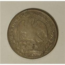 Mexico Republic Cap and Rays 8 Reales 1849