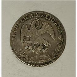 Mexico Republic Cap and Rays 8 Reales 1869