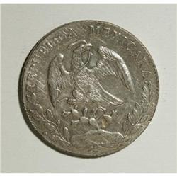 Mexico Republic Cap and Rays 8 Reales 1889