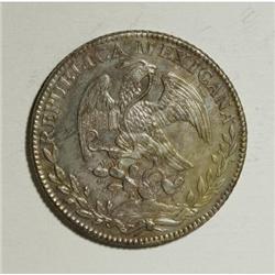 Mexico Republic Cap and Rays 8 Reales 1835