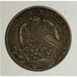 Mexico Republic Cap and Rays 8 Reales 1873