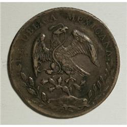 Mexico Republic Cap and Rays 8 Reales 1882