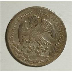 Mexico Republic Cap and Rays 8 Reales 1882