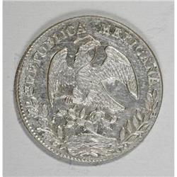Mexico Republic Cap and Rays 8 Reales 1855