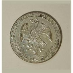 Mexico Republic Cap and Rays 8 Reales 1889