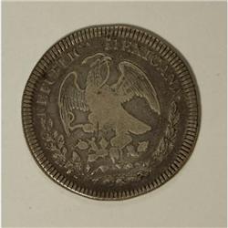 Mexico Republic Cap and Rays 8 Reales 1828