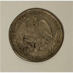 Mexico Republic Cap and Rays 8 Reales 1830