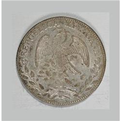 Mexico Republic Cap and Rays 8 Reales 1858