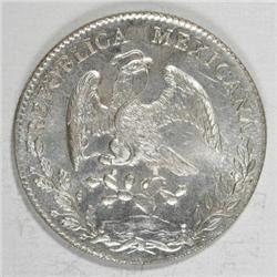 Mexico Republic Cap and Rays 8 Reales 1887