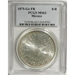 Mexico A pair of Republic Cap and Ray 8 Reales