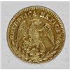 Image 1 : Mexico Republic Hand on Book gold 1/2 Escudo