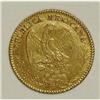 Image 1 : Mexico Republic Hand on Book gold 1/2 Escudo