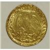 Image 1 : Mexico Republic Hand on Book gold 1/2 Escudo