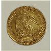 Image 1 : Mexico Republic Hand on Book gold 1/2 Escudo