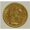 Image 1 : Mexico Republic Hand on Book gold 1/2 Escudo