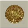 Image 1 : Mexico Republic gold Hand on Book 1/2 Escudo