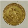 Image 1 : Mexico Republic gold Hand on Book 1 Escudo