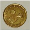 Image 2 : Mexico Republic gold Hand on Book 1 Escudo