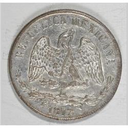 Mexico Republic Balance Scale Peso 1872 Do-P,