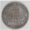 Image 1 : Mexico Republic Balance Scale Peso 1869 Mo-C,