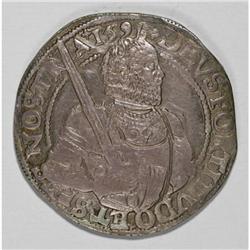 Netherlands West Friesland. Rijksdaalder 1598,