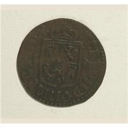 Philippines Ferdinand VIII copper Quarter 1830,