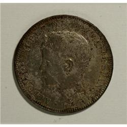 Philippines Alfonso XIII silver Peso 1897-SGA,