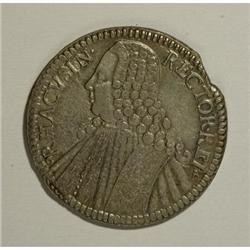 Ragusa Republic Tallero 1771 GA-GA, KM18, nice