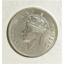 Southern Rhodesia George VI silver 2 Shillings