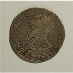 Spanish Netherlands Brabant. Philip II 1/2