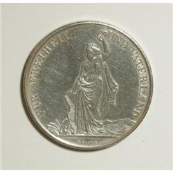 Switzerland Zurich. Silver Shooting Taler or 5