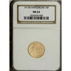 Switzerland Confederation. Gold 20 Francs