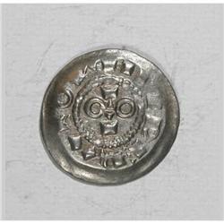 MILAN. Otto III, 983-1002. Denaro scodellato.