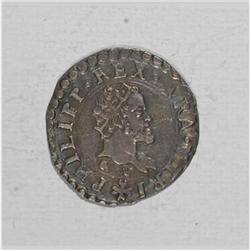 NAPLES. Philip II of Spain, 1556-1598. Mezzo