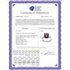 Image 2 : Genuine 5.62 ctw Amethyst & Diamond Ring 14KT Rose Gold - REF-82N9R