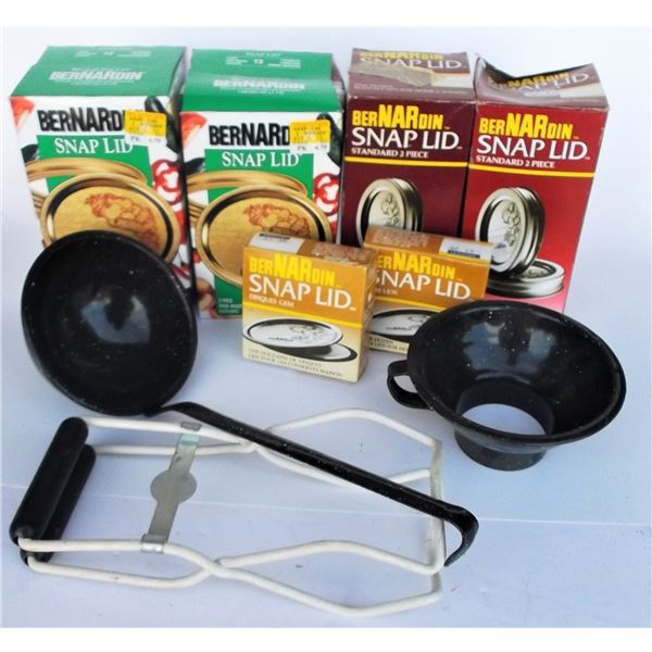 Collection of Canning Supplies