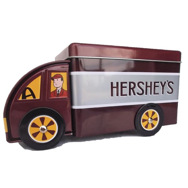Hershey's Delivery Truck Tin