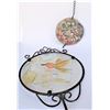 Image 1 : Humming Bird Garden Decor - Light Catcher and Hanging Art